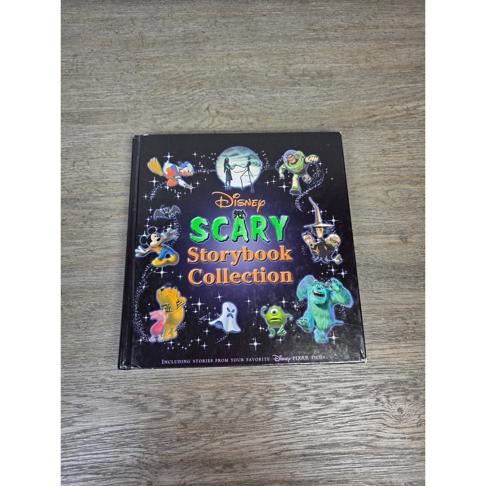 Disney SCARY Storybook Collection Hardcover Short Stories Children